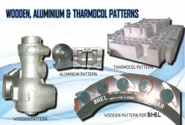 Wooden, Aluminum & Thermocol Pattern Making